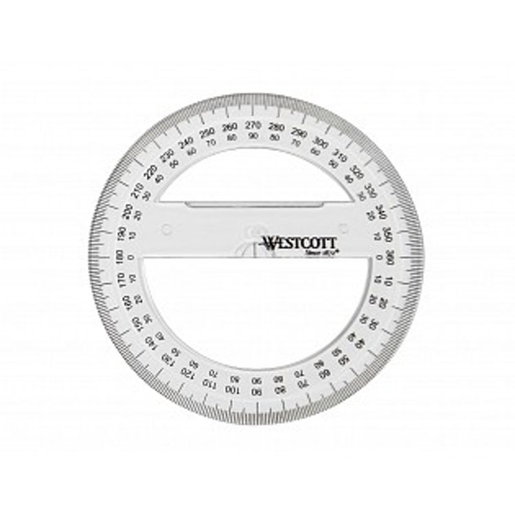 Picture of 2429-WESTCOTT FULL-CIRCLE PROTRACTOR